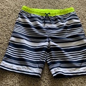 Lands End swim trunks w/liner (Boys L) EUC